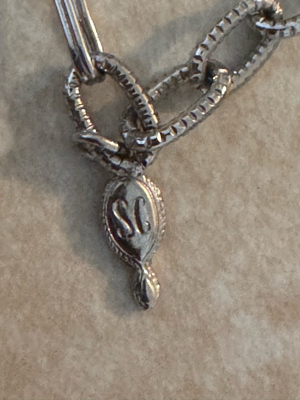 Vintage Sarah Coventry Silver-tone Chain Necklace - Picture 4 of 8